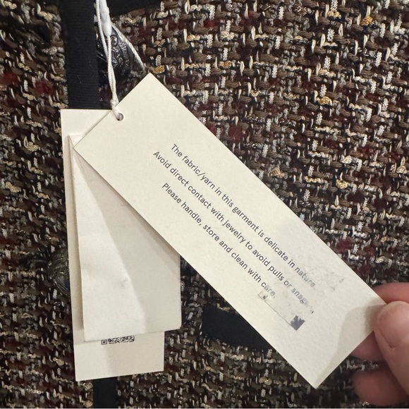 Veronica Beard Watkins Tweed Dickey Blazer Jacket - Picture 16 of 16